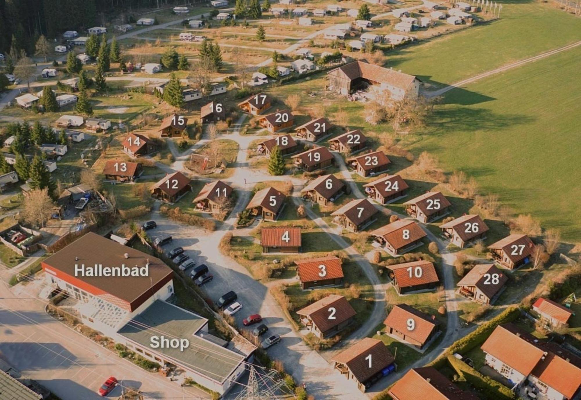 Ferienhaus Nr 6, Typ A, Feriendorf Jaegerpark, Bayerischer Wald Viechtach Esterno foto